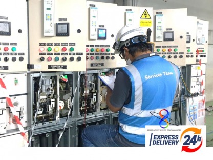 รับตรวจสอบ งานซ่อมบำรุงรักษาตู้สวิตช์เกียร์แรงสูง ด่วน - งานบำรุงรักษาระบบไฟฟ้า (PM) โรงงานอุตสาหกรรม